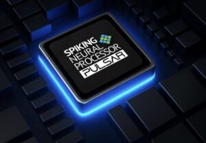 Das Bild zeigt einen sehr kleinen Computerchip